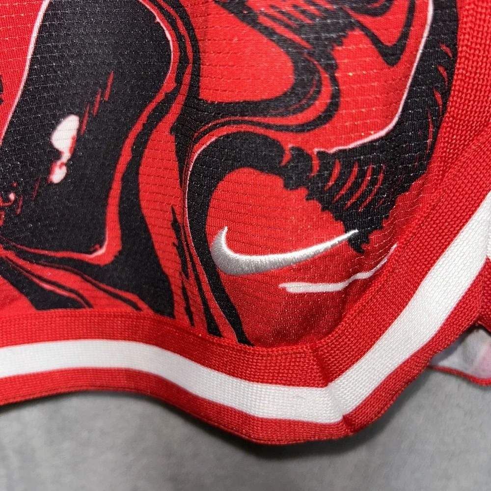 Nike Big Boys Dri-fit Dna Basketball Shorts - Red, Size Large